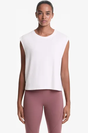 Oysho Ärmelloses Shirt Aus Baumwollgemisch