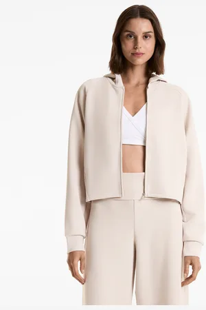Oysho Jacke Rippe Mit Kapuze