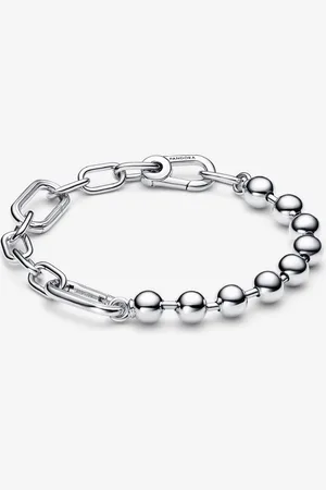 PANDORA ME Metallperlen & Gliederkettenarmband