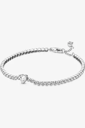 PANDORA Funkelndes Herz Tennisarmband