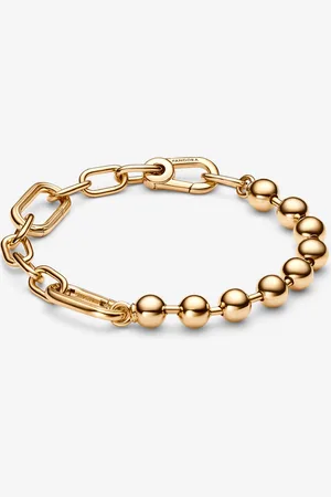 PANDORA ME Metallperlen & Gliederkettenarmband