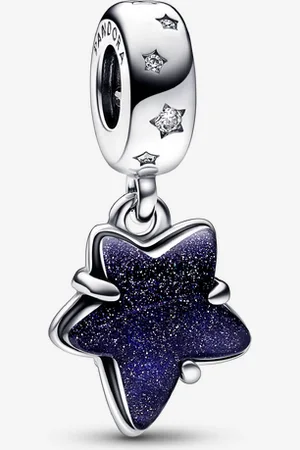 PANDORA Himmlischer Galaxie Stern Murano Charm-Anhänger