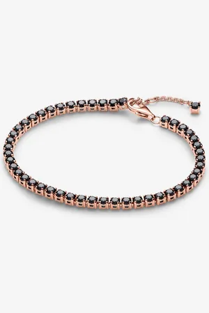PANDORA Schwarzes Funkelndes Tennisarmband