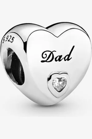 PANDORA Dad Herz Charm