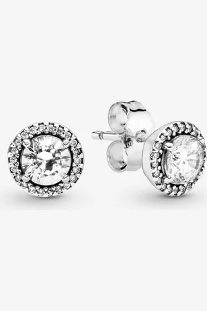 PANDORA R & er funkelnder Strahlenkranz Ohrstecker