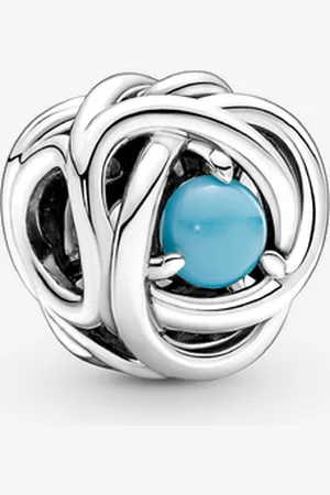PANDORA Dezember Geburtsstein -Blauer Ewigkeitskreis Charm