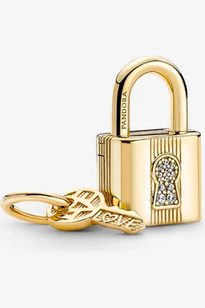 PANDORA Vorhängeschloss & Schlüssel Charm-Anhänger