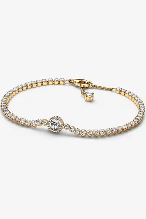 PANDORA Funkelnder Kranz Tennisarmband