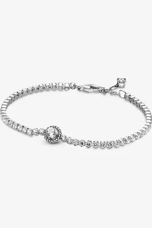 PANDORA Funkelnder Kranz Tennisarmband