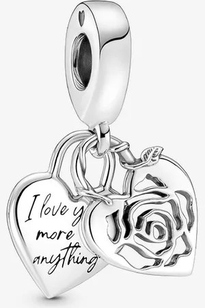 PANDORA Rose Herzschloss Charm-Anhänger