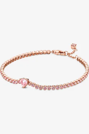 PANDORA Funkelndes Herz Tennisarmband