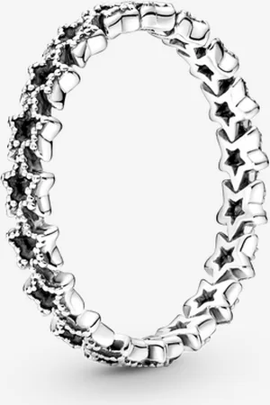 PANDORA Band aus Asymmetrischen Sternen Ring