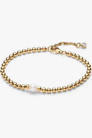 PANDORA Süßwasserzuchtperle & Kugeln Armband