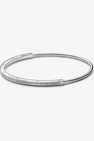 PANDORA Signature I-D Pavé Armreif