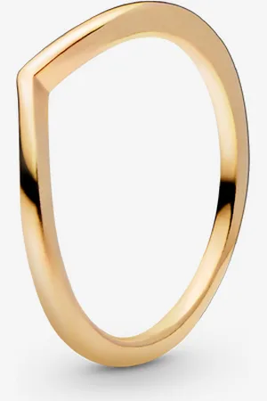 PANDORA Polierter Wishbone-Ring