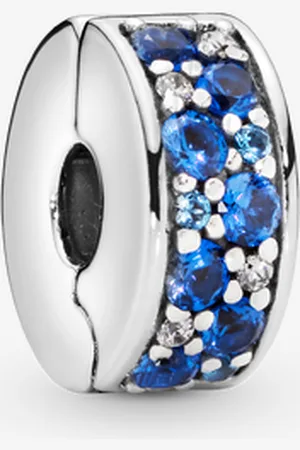 PANDORA Blauer Pavé-Clip