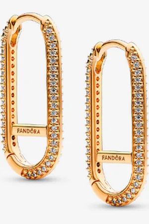 PANDORA ME Verlängertes Pavé Link-Ohrring Set