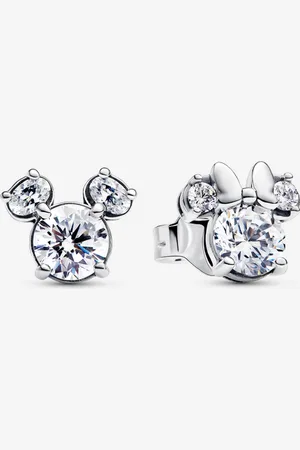 PANDORA Micky Maus & Minnie Maus Funkelnde Ohrringe