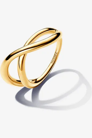 PANDORA Organisch Geformter Unendlichkeitsring