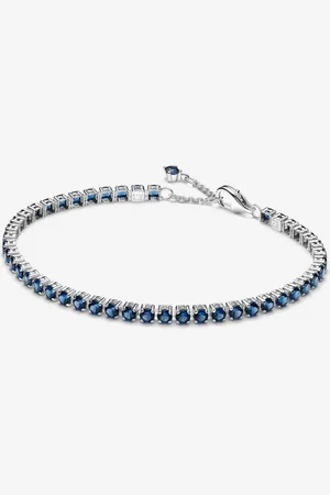 PANDORA Funkelndes Blaues Tennisarmband
