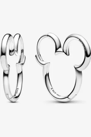 PANDORA Disney Micky Maus Silhouette Ohrringe