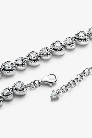 PANDORA Strahlenkranz Herzen Armband