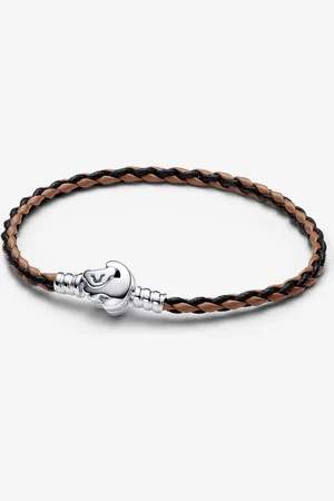 PANDORA Disney Der König der Löwen Verschluss Moments Geflochtenes Lederarmband
