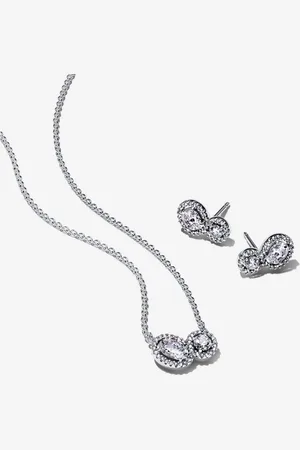 PANDORA Umringender Strahlenkranz Schmuckset