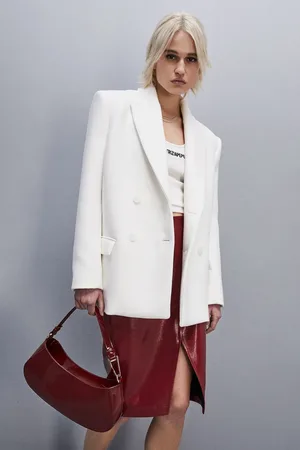 Patrizia Pepe Zweireihiger Caban in Oversize-Passform