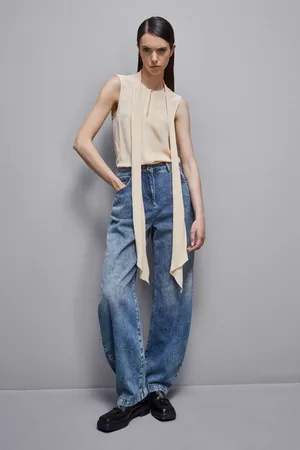 Patrizia Pepe Top aus Krepp Essential
