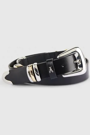 Patrizia Pepe Ledergürtel Low Waist