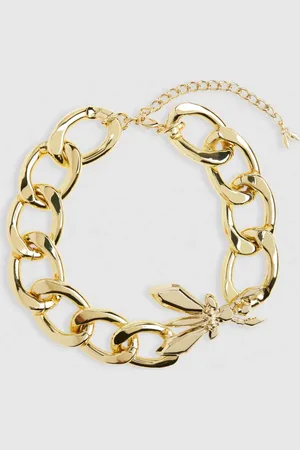Patrizia Pepe Maxi Chain Kettenring-Halskette