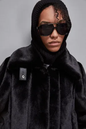 Patrizia Pepe Gerippte Balaclava-Mütze