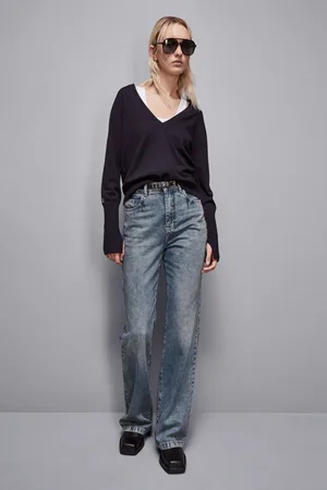 Patrizia Pepe Wollpullover mit V-Ausschnitt