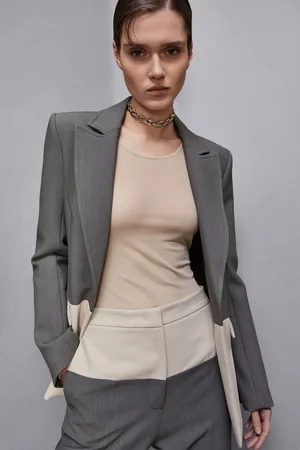 Patrizia Pepe Top „Essential“ aus Tüll