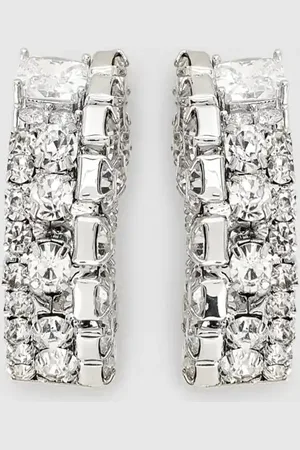 Patrizia Pepe Ohrringe mit Diamantschliff