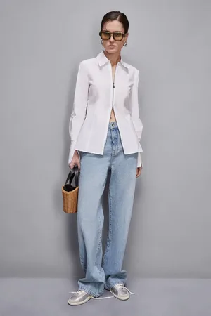 Patrizia Pepe Straight Fit Jeans mit hohem Bund