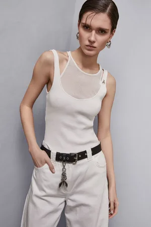 Patrizia Pepe Doppellagiges Tank-Top