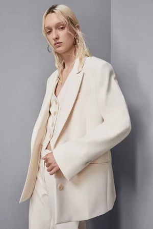 Patrizia Pepe Jacke aus Viskose Essential in Oversize-Passform