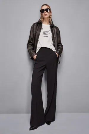 Patrizia Pepe T-Shirt mit Slogan aus Mix-Gewebe