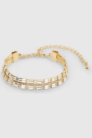 Patrizia Pepe Choker-Halskette aus Messing und Glas
