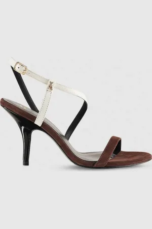 Patrizia Pepe Sandalen mit Absatz aus Glattleder
