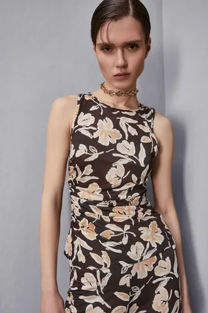 Patrizia Pepe Jersey-Top mit Blumenprint