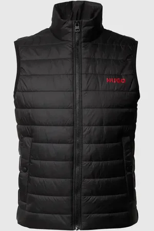HUGO BOSS Steppweste mit Label-Print Modell 