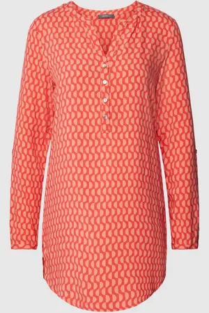 Montego Bluse aus Viskose mit Allover-Print in , Größe 34