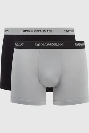 Emporio Armani Trunks aus Baumwoll-Mix mit elastischem Logo-Bund in , Größe L