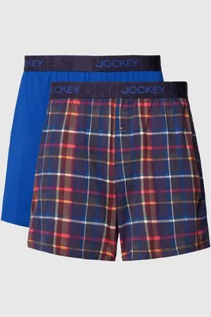Jockey Boxershorts im 2er-Pack mit elastischem Label-Bund in , Größe S
