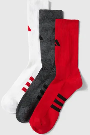 adidas Socken mit Label-Details im 3er-Pack in , Größe S