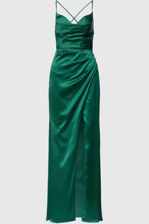Luxuar Abendkleid mit Wasserfall-Ausschnitt in , Größe 46