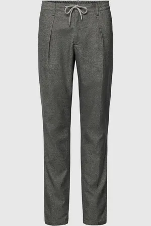 Profuomo Chino mit Bundfalten in , Größe 48